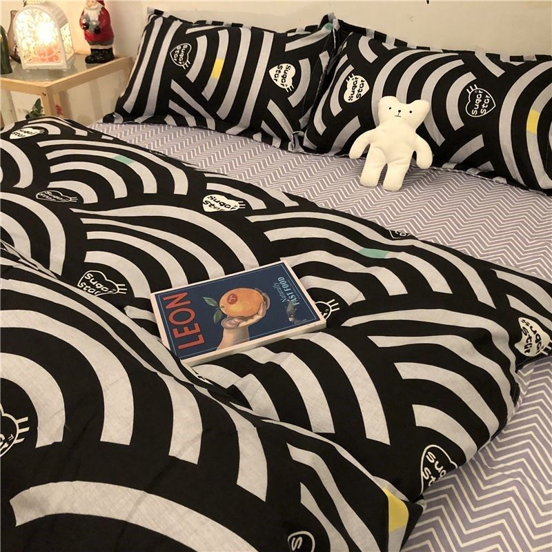 高级感床品欧式柔软四件套全棉被套床单纯棉轻奢学生宿舍床上用品,床上用品,床品套件/四件套/多件套,淘宝优惠券,粉丝福利购,淘宝优惠卷