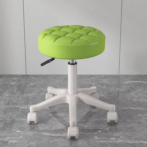 美容院凳子滑轮旋转升降圆凳化妆梳妆凳美发美甲理发椅吧凳大工椅