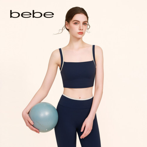 bebe裸感凉感运动背心女款