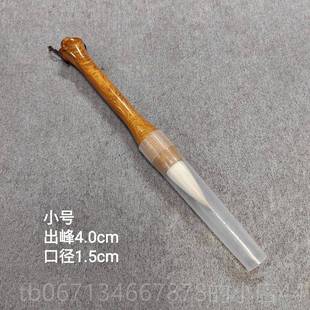 高档短峰杆短毫毛笔斗笔大中小号画羊毫抓兼笔书法大字狼毫福字国