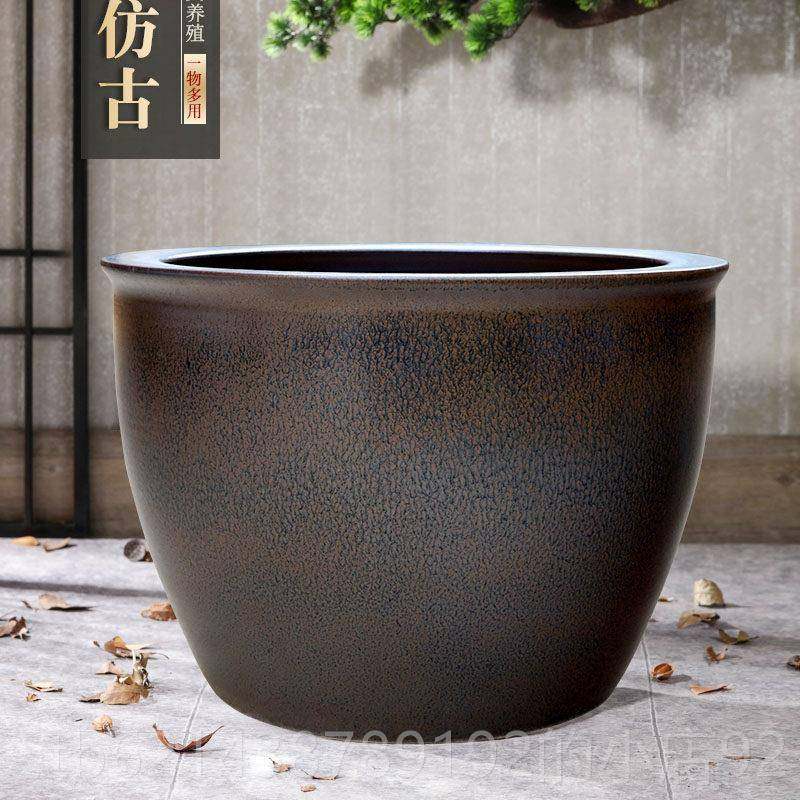 高档景缸庭德镇陶瓷鱼古法养鱼缸院户外民莲间老旧老式大水缸睡荷,宠物/宠物食品及用品,底柜/落地缸,淘宝优惠券,粉丝福利购,淘宝优惠卷