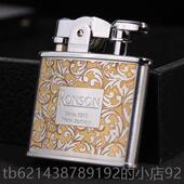 sn打火机机煤油男士 朗森原装 正品 高档ron 火石覆古老式 火创意朗声