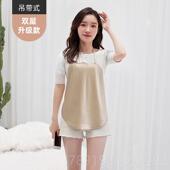 高档防辐射妇孕妇装 孕防辐射肚夏内穿上衣服兜女怀孕期服围裙上班