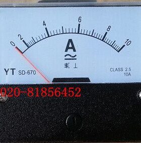 交流电流表YT SD670-10A SD670-15A SD670-20A SD-670 CLASS 2.5
