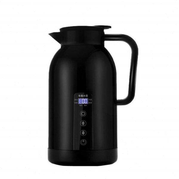 304车用加热不锈钢保温壶焖茶壶咖啡壶暖壶大容量车上烧水壶