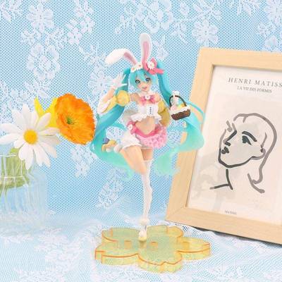 正品来 周边cos兔耳音手办未模型 春服少 动漫美女机箱摆件