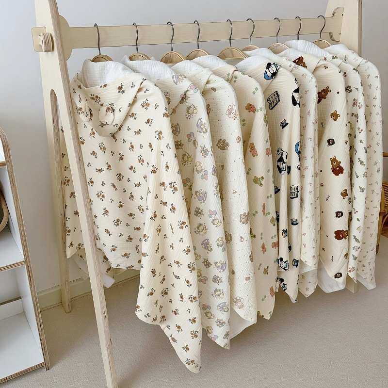 韩风全棉四层水洗纱布宝宝带帽披风斗篷浴袍卡通吸水浴巾家居服++,3C数码配件,摄像机配件,淘宝优惠券,粉丝福利购,淘宝优惠卷