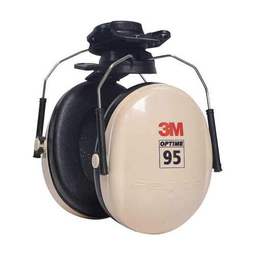 3M PELTOR H6P3E 挂安全帽式学习工业睡眠隔音防噪音防护耳罩