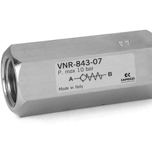 CAMOZZI VNR-210-1/8单向阀 VNR-238-3/8,VNR212-1/2,VNR-234-3/4