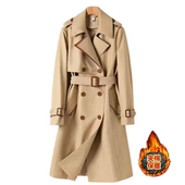 加棉里布 气质长袖 原版 2025春秋新款 风衣3508外套女装 品质