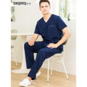 男医生和护士刷手长女袍美容口腔 产品ZaqZeq手术服 高档采 购