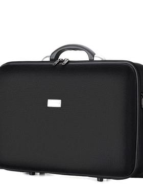 高档手提箱密码牛锁结实多量能收纳箱大容工具箱包硬功壳小行李箱