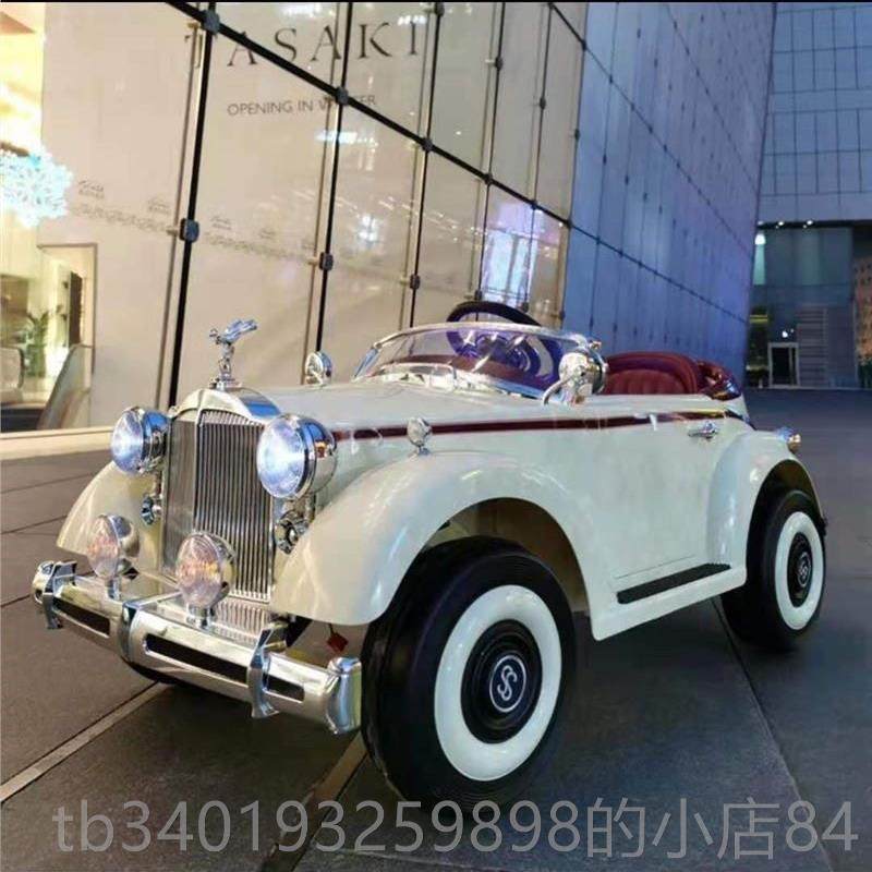 新款劳斯莱斯儿童电动车端四轮遥控老汽车四驱高孩爷车小玩具车可,玩具/童车/益智/积木/模型,儿童电动车,淘宝优惠券,粉丝福利购,淘宝优惠卷