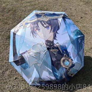 新款 原神海报散兵妮周边游鹤戏流浪者可露申神里凌人阿莉贝多自动