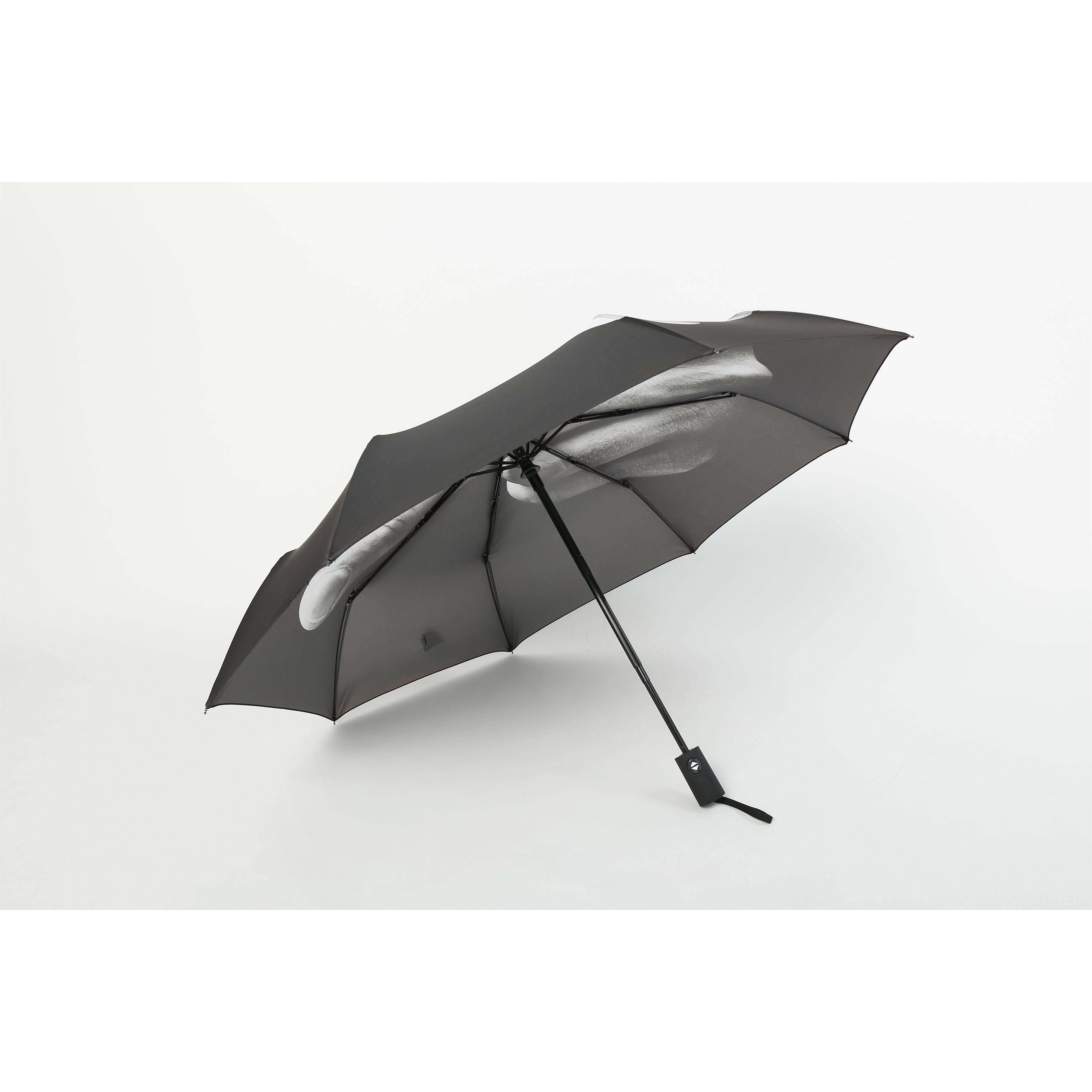 新款个性创意中指雨伞 自动竖开折叠晴收雨两潮流学用生伞中指鄙