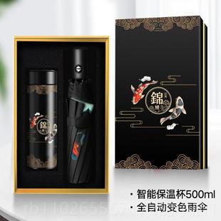 新款 国潮阳G太阳晴雨叠伞女in遮s全自动两用男折定制LOO防晒防紫