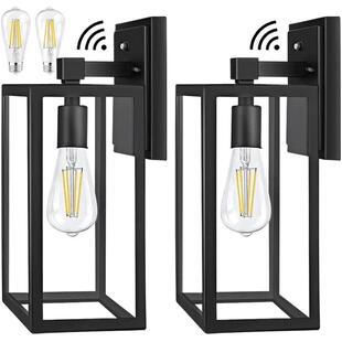 室外壁灯防水花园后院庭院大门过道灯跨境亚马逊爆款led光感壁灯