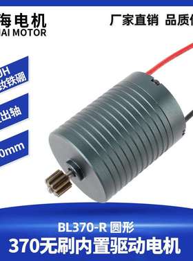 厂家直销BL370-R无刷内置驱动电机 N50UH钕铁硼 高速马达44000rpm