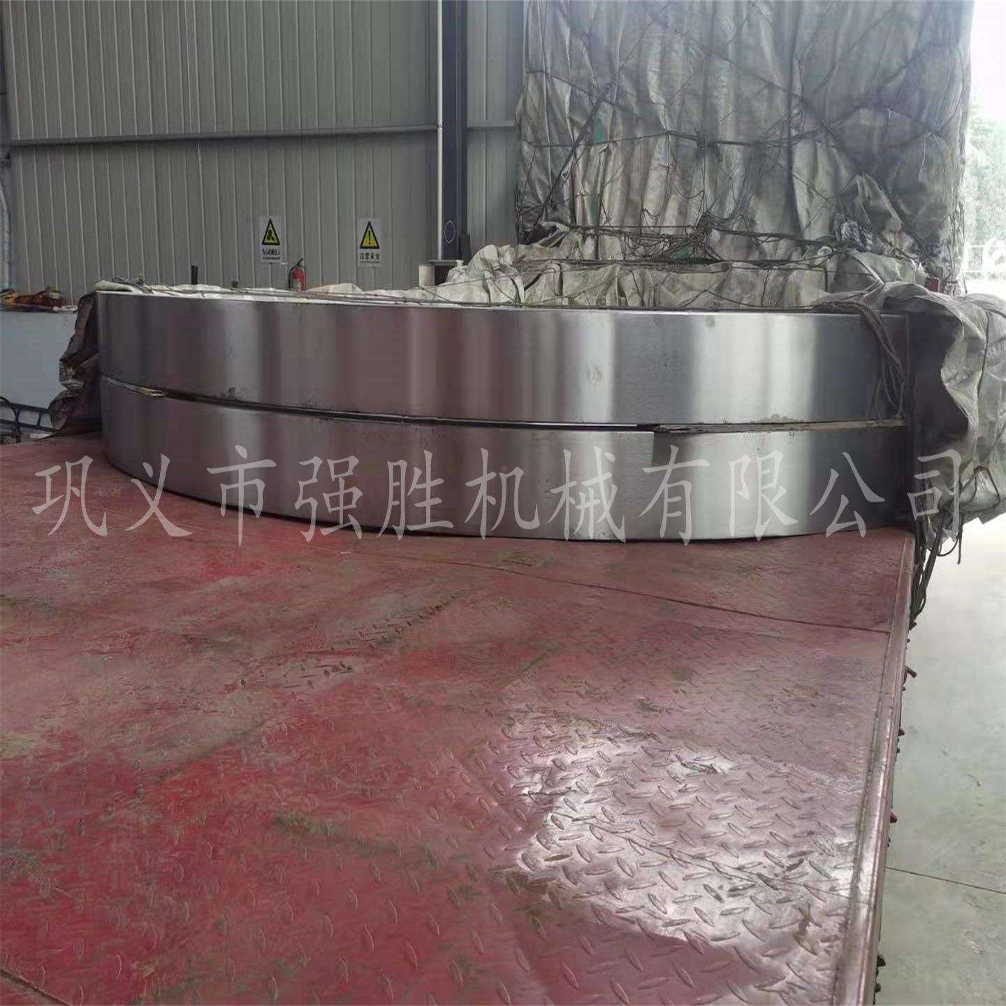 强胜制造回转窑成套配件 回转窑滚圈大小齿轮托轮挡轮轴承座