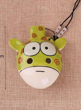 高档简学卡通陶笛6孔儿童乐器初入门中音ac六调C调单易学孔勋学生