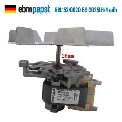 原装ebmpapstRRL152/0020B9-3025LH/4adh230V37W干燥箱风机