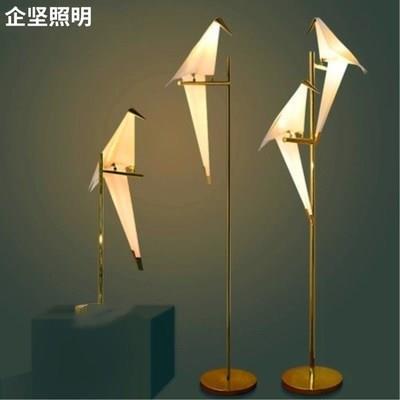 北欧后现代小鸟吊灯服装店创意个性客厅卧室千纸鹤餐饭厅吧台灯具