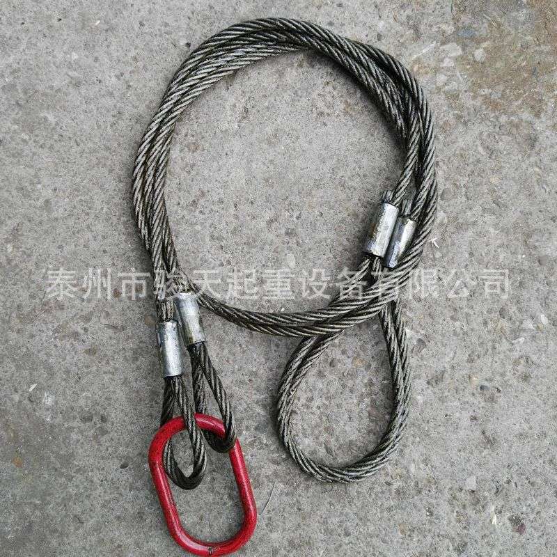 组合吊具15t5m 2腿钢丝绳28mm*3m钢丝绳绳圈