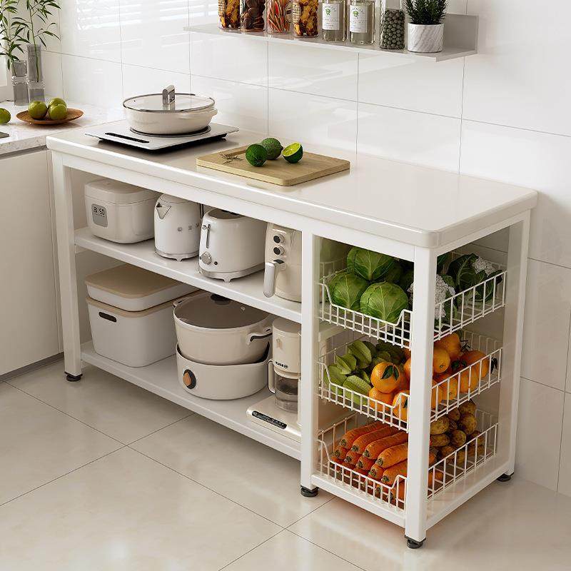 厨房落地多层置物架家用多功能切菜桌子微波炉餐边柜子收纳架架子,模玩/动漫/周边/娃圈三坑/桌游,模型制作工具/辅料耗材,淘宝优惠券,粉丝福利购,淘宝优惠卷