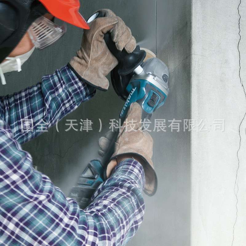 充电工具DGA406Z充电式角向磨光机18V锂电100mm角磨机