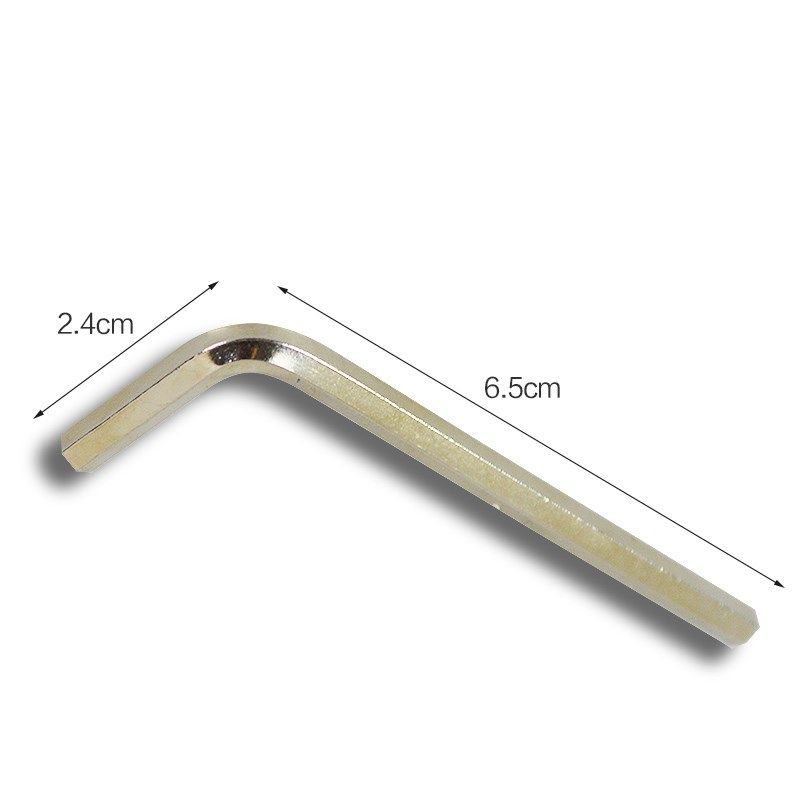 包邮 调节民谣木吉他琴颈弯度调琴工具 金属六角吉他扳手 95%通用