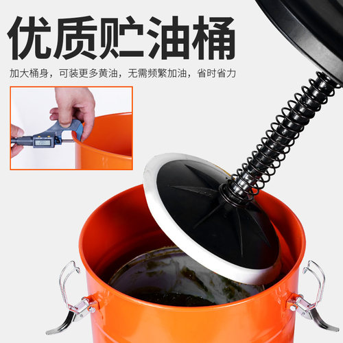 气动黄油枪高压打黄油神器注油器小型油泵手动挖机全自动黄油机