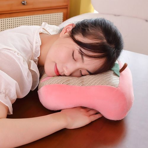 凉席午睡枕趴睡枕小学生儿童教室桌子上睡觉抱枕午休枕头夏季神器