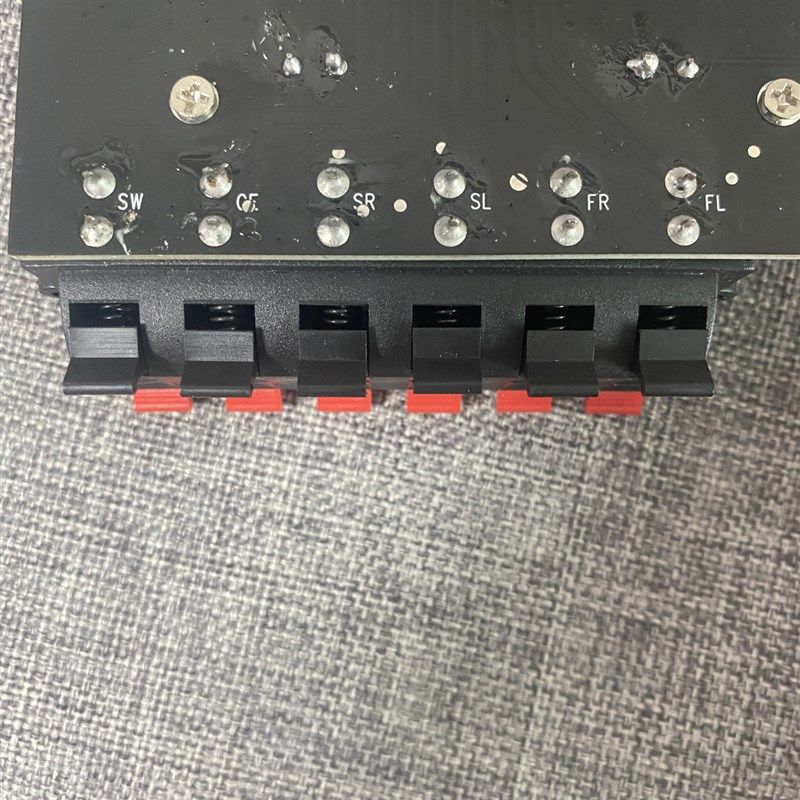 TPA1106芯片 5.1数字功放板 6声道大功率数字功放板 2X100W 4X53W