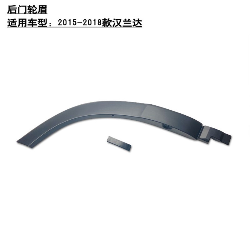 0用于2015~2装18款汉兰达前后车门叶子板车轮轮眉防撞适饰条包围