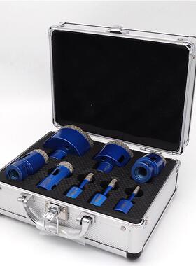 8pcM14钎焊开孔器套装金刚石石材瓷砖打孔角磨机钻头跨境扩孔钻