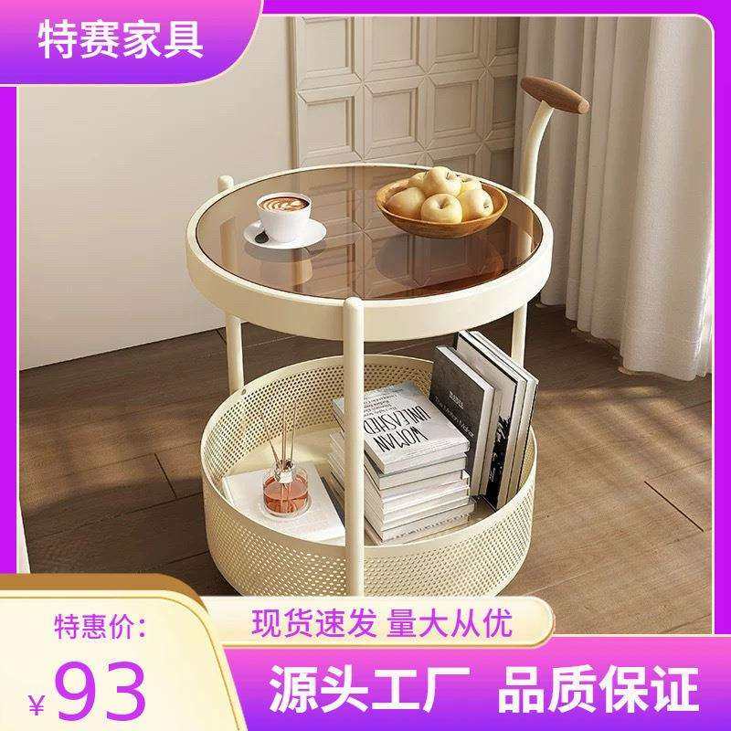 复古中古风可移动沙发边几阳台小茶桌高级床头侧边柜小茶几小推车,模玩/动漫/周边/娃圈三坑/桌游,模型制作工具/辅料耗材,淘宝优惠券,粉丝福利购,淘宝优惠卷