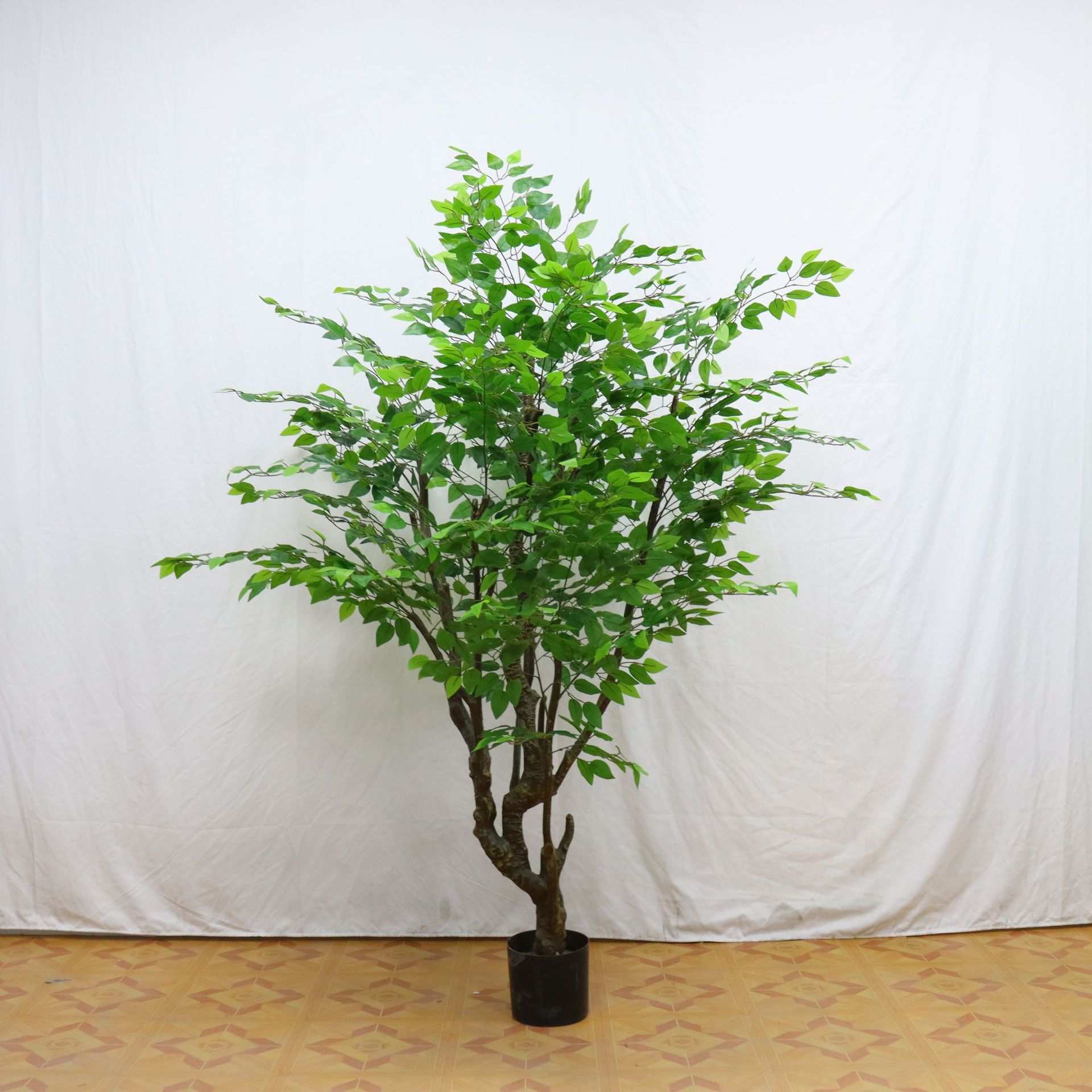 北欧仿真植物榕树盆栽塑料大绿植室内假树造景客厅摆件客厅装饰