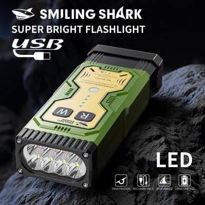 Outdoor lighting charging multi-function work light flashlig