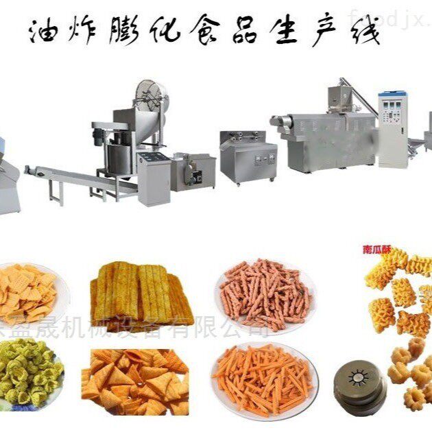 奇多玉米条膨化机 粟米条生产线 玉米棒膨化机 烘烤粟米条生产线