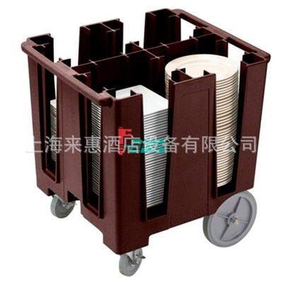 餐饮用具CAMBRO DCS1125-131美国金宝 11.2＂盘碟车(深褐色)