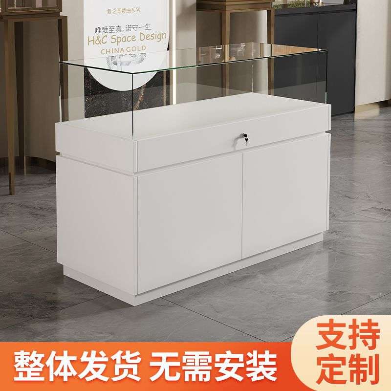 商场珠宝首饰展示柜博物馆文物展览陈列柜台手机眼镜玻璃展柜