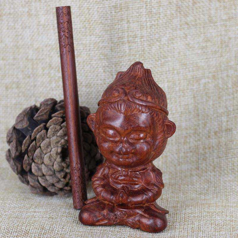 赞比亚小叶紫檀齐天大圣孙悟空家居摆饰摆件茶宠书房装饰工艺送礼,玩具/童车/益智/积木/模型,毛绒/玩偶/公仔/布艺类玩具,淘宝优惠券,粉丝福利购,淘宝优惠卷