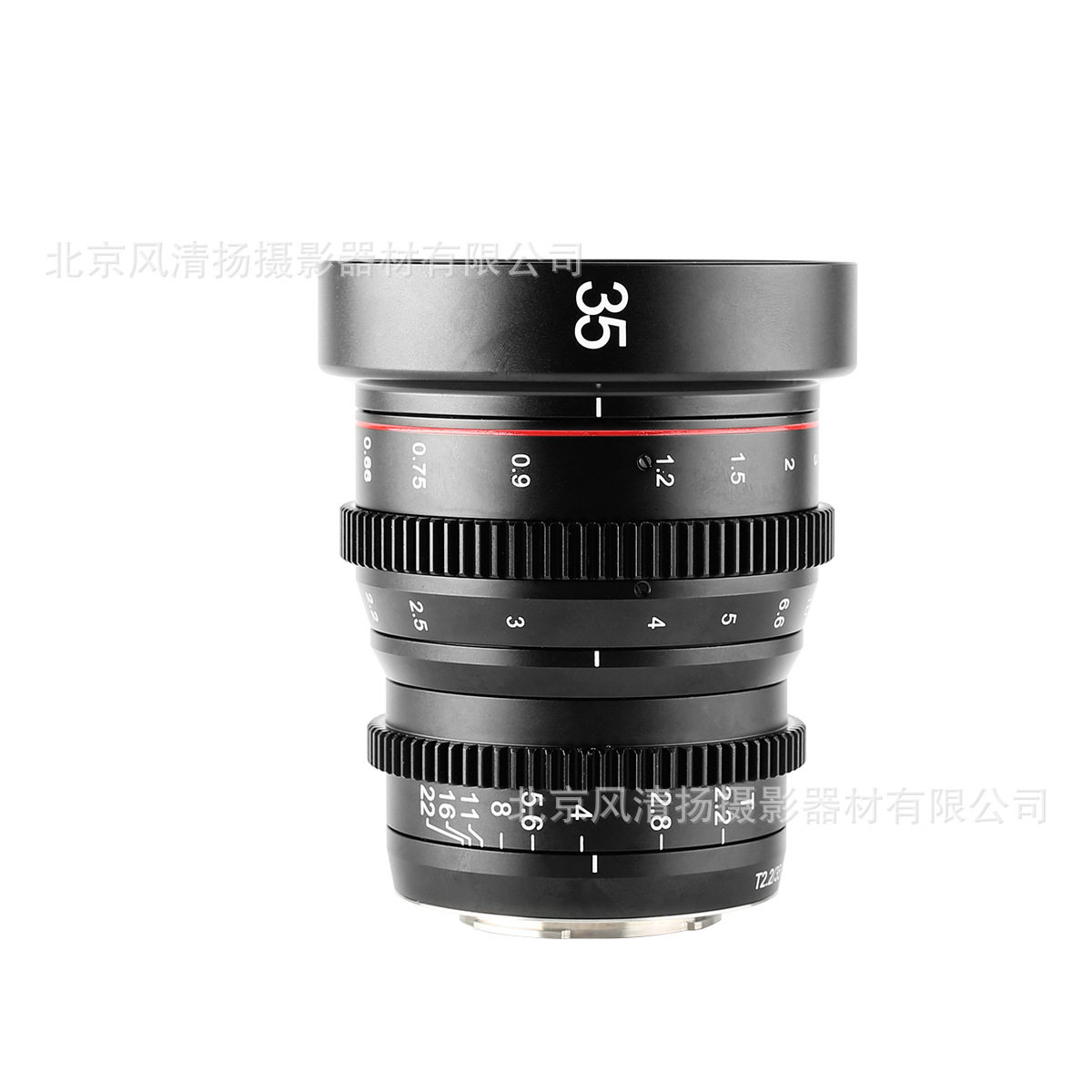 MEKE美科35mmT2.2mini系列电影镜头全金属高分辨率低色散