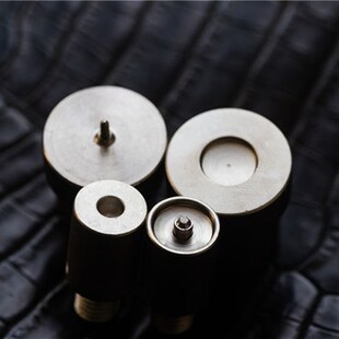 前羽打斩机配件 通用THK四合扣铆钉打台打具 使用9.5/12.5mm面扣