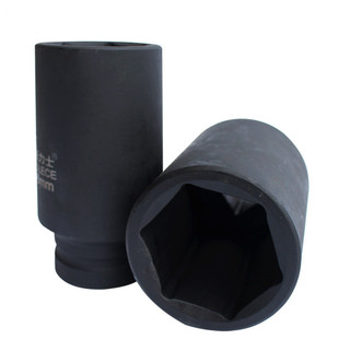 1寸大风炮套筒 拓力士重型加厚加长套头 汽修六角套同扳手长120mm