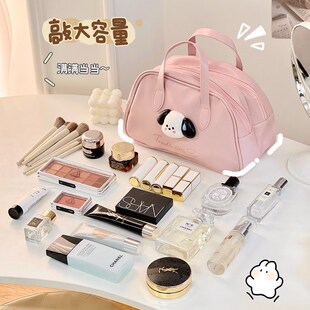 双层化妆品收纳包2024年新款化妆包旅行旅游大容量护肤品洗漱包女