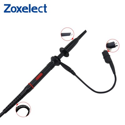 60-200MHz示波器探头新款欧标P2200 X1 X10示波器探棒探极通用型