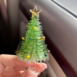 琉璃圣诞树圣诞节装饰品礼盒礼物送男女朋友淄博琉璃摆件工艺品