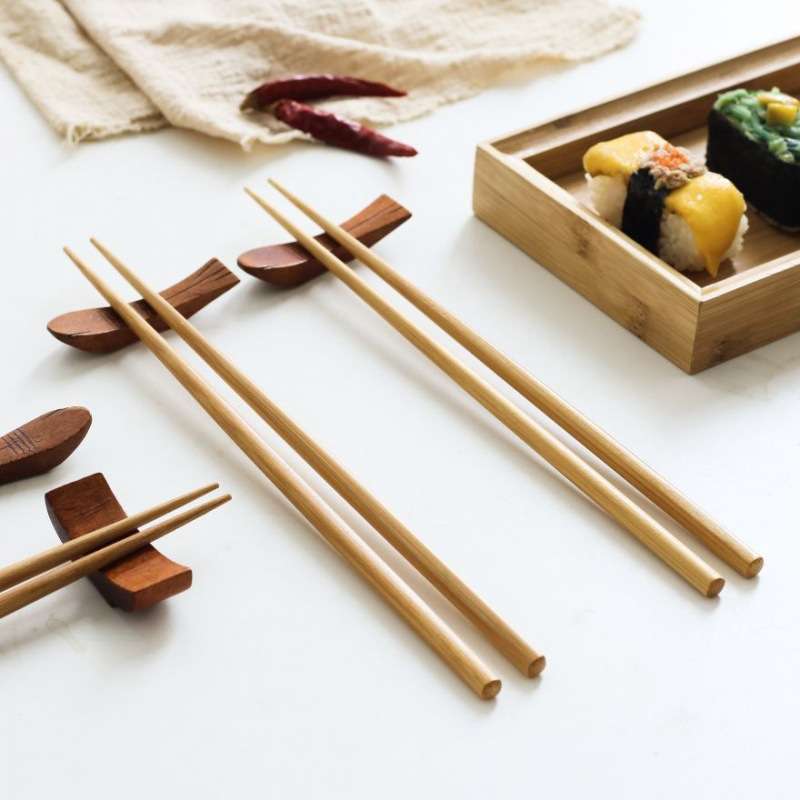 竹筷子家用日式尖头防滑创意料理寿司店楠竹筷子