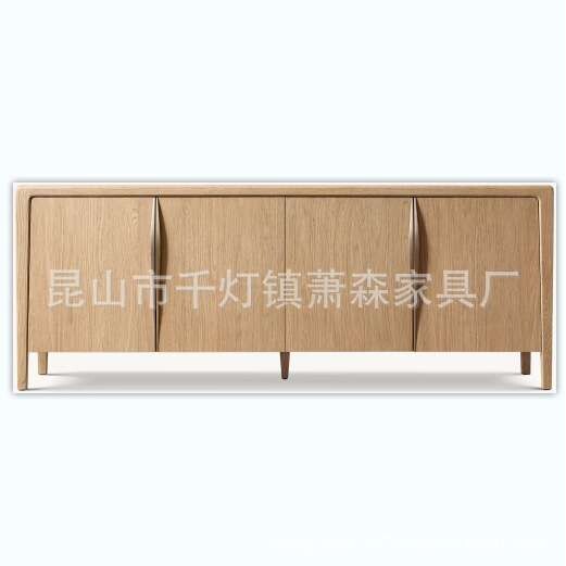 RH美式乡村别墅室内餐厅餐边柜储物柜收纳柜高端占事故